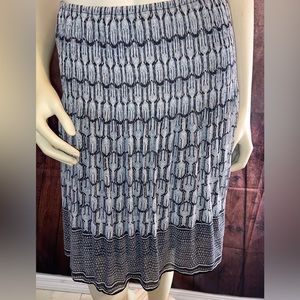 Max Studio-knee length flair skirt-size XS-this is NWT!